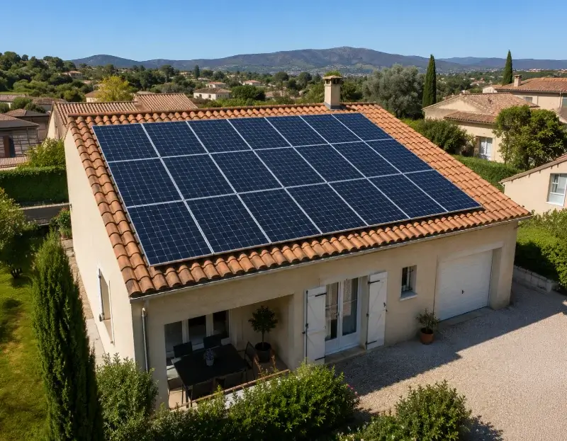 Prime à l'autoconsommation panneaux solaires Ampus — aide financière de l'État
